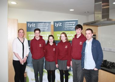 Ty Students Abbey Voc School & LYIT & Lemon Tree Staff
